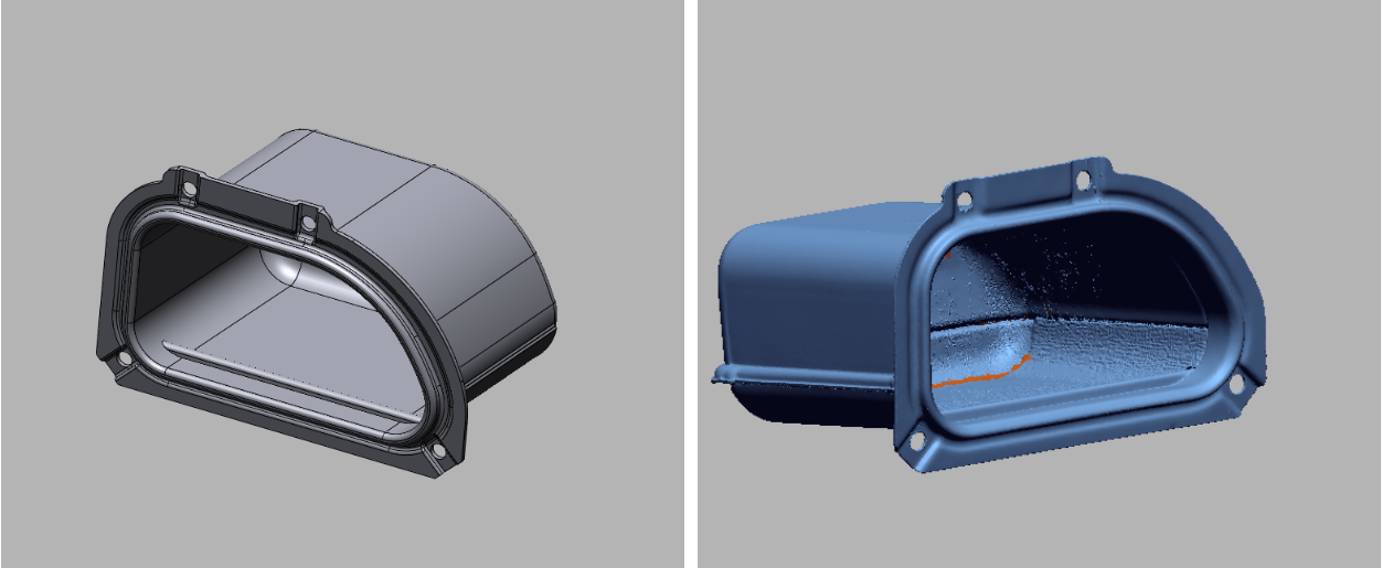 Scan Data CAD Model Scan Data CAD Model